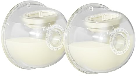 Phanpy Wearable Breast Pump Milk Collector Cup, New Cup Parts, Original Phanpy Breast Pump Replacement Accessories, 24 mm Flange and 20mm Insert Included, 15 oz / 420 ml, 2 Piece