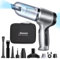 BENJEN Mini Car Vacuum Cleane, 4-in-1 Handheld Vacuum Cleaner with High Power Brushless Motor, for Car, Office & Home Cleaning