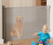 Retractable Baby Gate,70.87x33.86inch Stair Safety Gates, Stair Gates for Baby/Pet Indoor Outdoor (grey, M)