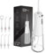 Water Flosser for Teeth Cordless - 4 Modi Oral Irrigator 300ML Braces Flossers Cleaner,Wiederaufladbar Portable IPX7 Waterproof Oral Irrigator Professional Flossing Cleaning Picks for Home Travel