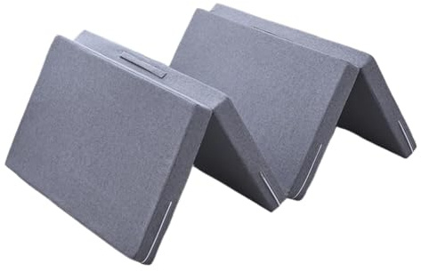 YDYAENIO Folding Mattresses Lazy Tatami Yoga Mat Foldable Ease Portable Solid Mattress Office Workers Lunch Break Sleeping Mat Flooring for Travel, Camping(150X200CM)