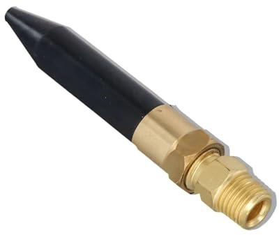 PAJPXPCD Valve d'inclinaison de gonflage de ballon à hélium (filetage NPT 1/4), pièces de rechange, valve d'inclinaison en caoutchouc, buse à gaz noire