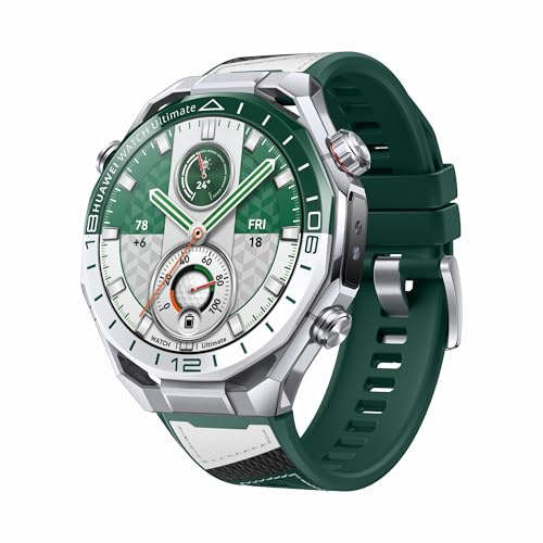 HUAWEI Watch Ultimate 2 Smartwatch, Prestaciones de Golf Profesional, Verde