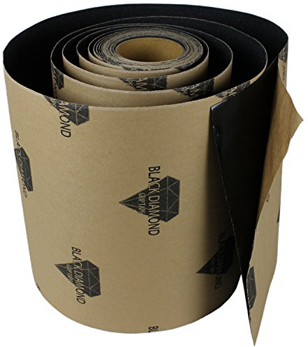 Anti Slip Traction Tape Black Roll Safety Non Skid Self Adhesive Silicon Carbide Sticky Grip Safe Grit 12 x 5', 10', 20', 30', 40', 50' (12 x 10', Without Tool)