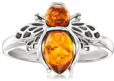 Ross-Simons Gem Bumblebee Ring in Silver