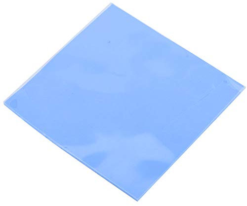 Almohadillas conductoras térmicas de silicona suave de 100 mm x 100 mm x 3 mm, chip de CPU para disipador de calor de refrigeración IC Chipset Northbridge, para CPU GPU LED disipador de calor