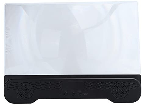 Lazimin Lente d'Ingrandimento dello Schermo del Telefono da 14 Pollici, Amplificatore dello Schermo del Telefono Cellulare HD con Altoparlante Bluetooth, Ingranditore del Telefono Portatile Desktop