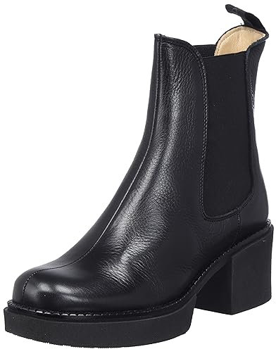 Ten Points Damen Selma Mode-Stiefel, Black, 37 EU