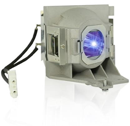 Poxtedsr RLC-100 Lámpara de repuesto para proyector con carcasa compatible con VIEWSONIC PJD7720HD 7828HDL 7831HDL