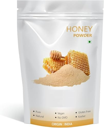 HK Honey Powder 100gm, Dried Honey for Food, Beverages, Bakery, Cosmetics | Natural Sweetener