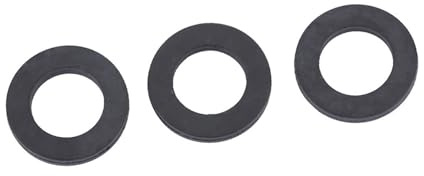LUCKDANO Juego de Anillos de arandela: Repuesto de Goma para Sello de Tubería de Agua de 1/2, Duradero y Versátil para Grifos y Accesorios Hidráulicos (1/6 Circunferencia de la cabeza de 15,5 a