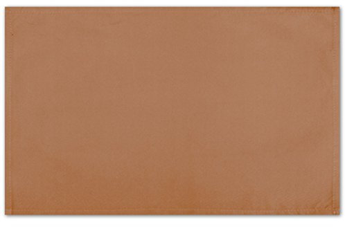 Bestlivings 1 Stück Tischsets Platzset Tischuntersetzer Platzdeckchen Tischdeko Tischmatte Essensunterlage Maße 30x45 cm, Farbe: braun - Hellbraun