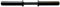 Strengthshop - Riot Schwerlast Kurzhantel - Heavy Duty Dumbbell Handle 240mm Long Olympic Sleeves - Rated to 200kg