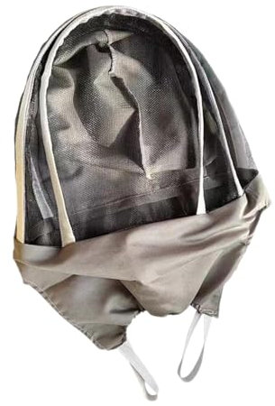 Milageto Hut Imkerhut mit Mesh-Schutz Mehrzweck-Unisex-Netzhut Gesichtsschutzkappe Schleierhut für die Gartenarbeit