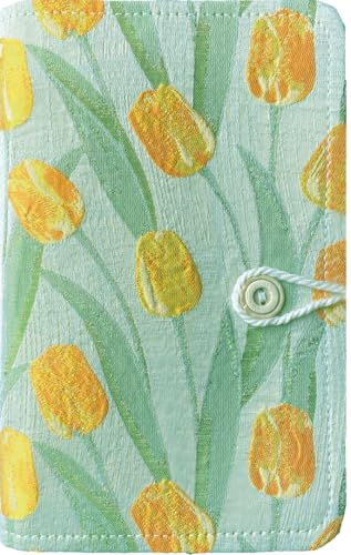 ipoul Raccoglitore A6, ricamo floreale, diario ricaricabile, raccoglitore a 6 anelli, 5x7, carta non foderata, sketchbook, diario di viaggio per ragazze, raccoglitore budget.