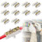 Lot de 10 bornes de dérivation de câble - 100 A - 1000 V - Borne de connexion - Borne de raccordement - Borne de distribution pour fil de 2,5 à 16 mm² - Avec double vis - Pour la maison et l'industrie