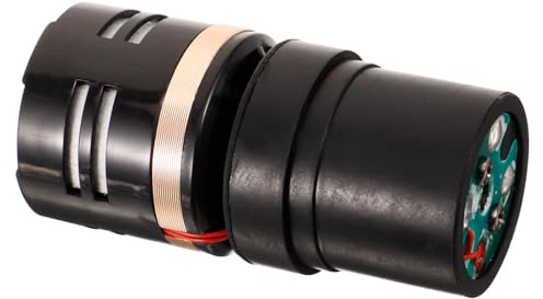 LIGHTAOTAO Dynamic Microphone Capsule Replacement Core High Sensitivity Recording Mic Core Sturdy Metal Construction Compatible with Wired Microphones for Studio and Karaoke Use