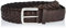 Marc O'Polo Herren Gürtel geflochten aus Leder, Braun (Copley Brown), 105