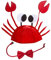 AWAVM Crab Hat Adjustable Red Crab Hat Costume Fancy Hats + Red Wine Bow Tie for Halloween Christmas Easter Party Decoration Adult Boys Girls Cosplay Party Costume