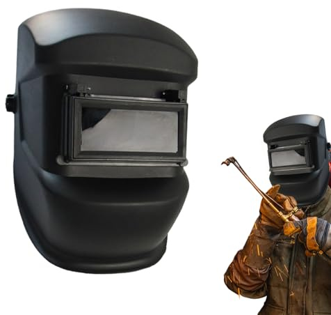 Casco da saldatura, oscuramento automatico, traspirante, per saldatore, attrezzatura per saldatura per manutenzione domestica, lavorazione industriale dei metalli, costruzione di rettifica
