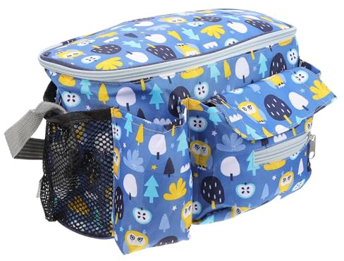 SUPVOX Borsa Organizer per Passeggino Oxford Ampio Spazio per Pannolini e Accessori, Design Multifunzione Leggero per Facile Accesso Durante le Uscite Ragazzo Ragazza