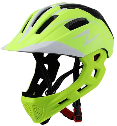 BEALIFE Casco da bici per bambini, casco sportivo per arrampicata, equitazione, pattinaggio a rotelle, viola e rosa, Verde, da 50 cm a 55 cm