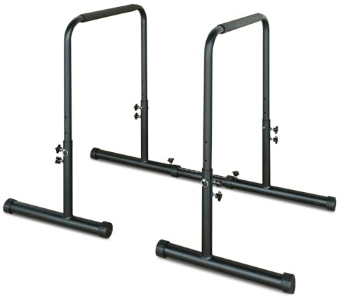 Höjd justerbar dip bar station 249 kg lastbar för hem gym styrketräning dip stång kalistenesik träning stabil och ergonomisk