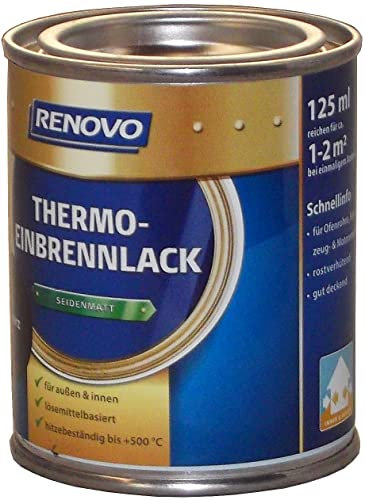 Einbrennlack 125 ml Thermolack bis 500 °C Renovo