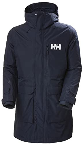 Helly Hansen Hommes Manteau de gréement, Bleu Marine, S