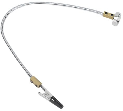 Ayuda Magnética Con Pinzas De Cocodrilo, Brazos De Metal Flexibles De Cuello De Cisne, Clip De Alicates Soldadura Ajustable Electrónica, Flexible Aleación Acero Metal Brazos Cocodrilo Para Reparación