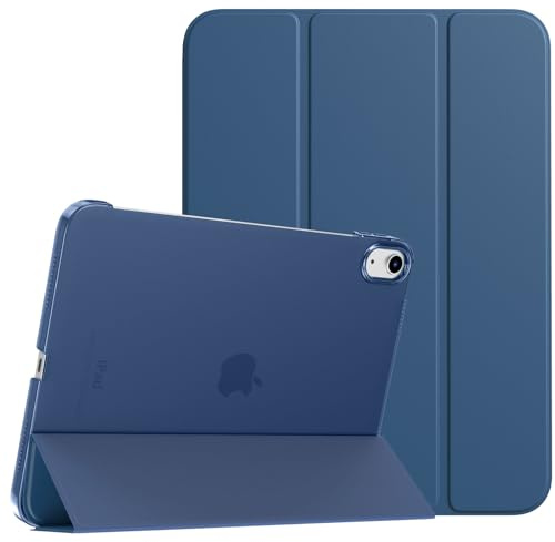 TiMOVO Coque pour iPad A16 11 Pouces/10ème Gén 10,9, Bleu Marine Foncé