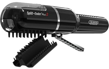 Split Ender Mini 2 - Cordless Hair Trimmer for Split Ends and Damaged Hair, Rechargeable Hair Styling Tool - Black