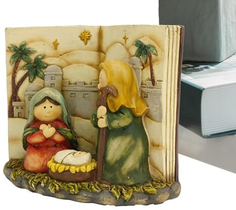 Kioriur Figure di presepe di Natale,Figure di nascita di Gesù, decorazione della nascita di Gesù - Decorazioni natalizie per la nascita di Gesù, decorazioni natalizie per la nascita di