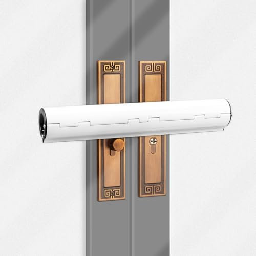 Patio Door Security Lock, French Door Security Lock, Door Handle Lock for French Double Doors Conservatory Doors, Patio Door Handle