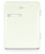 H.Koenig Mini Bar Vintage 31L TOAD7, Mini nevera compacta para habitaciones, alimentos, bebidas, cosméticos, diseño vintage, temperatura regulable 6°-15°C, 24 dB, color verde