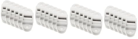 VICASKY 24pcs Belt Guide Roller Shutter Strap Cleaners for Reducing Friction Compact Design for Easy Installation for Roller Shutter and Curtains