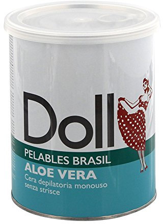 Kosmetex Aloe Vera Doll Wachs, Pelables Primo Wachsdose für flexibles Waxing ohne Vliesstreife, 800g