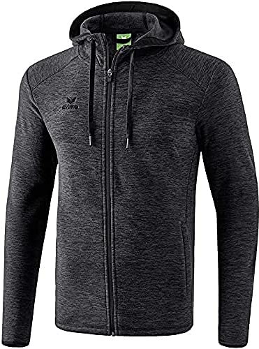 Erima Fleecejacke Damen Schwarz, 44 Damen