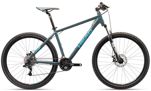 HEAD Unisex - Adulti Troy 1.0 Mountain Bike Blu Opaco 46
