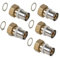 Raccordo femmina dado girevole, multistrato a crimpare, ottone, 20 x 2,0-3/4. Confezione da 5