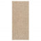 vidaXL Teppich, Teppich für Wohnzimmer Garten Balkon Terrasse, Bodenmatte Läufer Rechteckig, Balkonteppich Terrassenteppich, 80x200cm Jute-Optik Indoor Outdoor