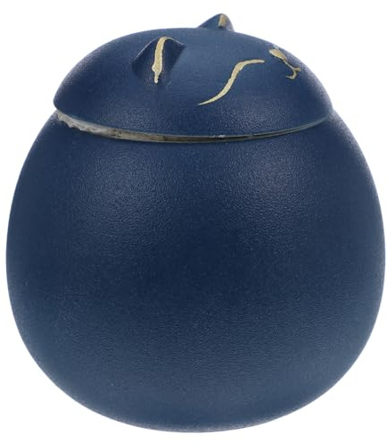 WEKADRIN Barattolo Tè Ermetico con della Fortuna Contenitore per Tè Sfuso e Alimenti Design e Isolante per Cucina e Scrivania