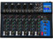 Depusheng HT7 Bluetooth Portable Audio Mixer w/USB DJ Sound Mixing Console MP3 Jack 48V Power for Computer Recording, 7-Channel Bands Mixing Boards For Studio Recording
