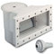 jardiboutique - Skimmer Piscine Hors Sol, Grande Ouverture, Blanc
