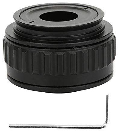 Ticfox 0.35X CTV Lente de microscopio Lente de Objetivo Auxiliar Adaptadores de Interfaz de cámara Piezas de microscopio Industrial Accesorios para microscopio estéreo trinocular