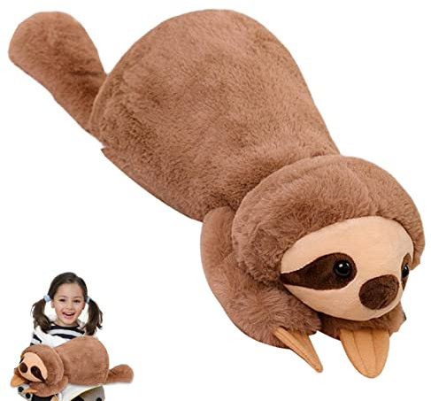 1 Stück Gewichtete Kuscheltiere, Süßes Plüschpuppenspielzeug, Gewichtete Plüschserie, Kuscheltierfiguren, Spielzeug Für Kinder, Fuchs, Krokodil, Faultier, Matschiges Plüschtier, Weiche Kissengeschenke