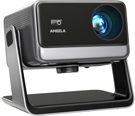 Proyector Full HD 1080P Mini Proyector Portátil con WiFi Bluetooth TV/USB/Laptop/HDMI/iOS/Smartphone