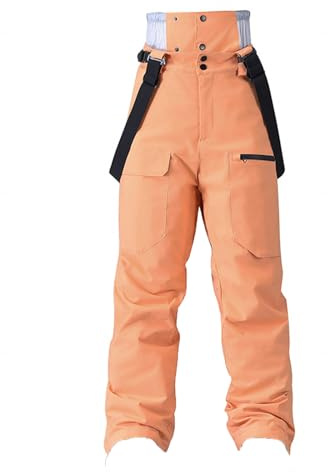 Vhersily 2025 Pantalon de Ski pour Homme - Imperméable, Antivent, Pantalon Détachable, pour Snowboard, Neige, Pantalon de Plein Air Confortable, Softshell - Équipement de Randonnée pour Travail