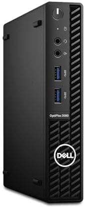 Dell OptiPlex 3080 PC Computer Intel Core i5-10500T@ bis zu 3,8 GHz 16 GB 512 GB SSD mit Windows 11 Pro & GRATIS Bluetooth, WLAN & Antiviren-Software inkl. 12 Monate Garantie (Generalüberholt)