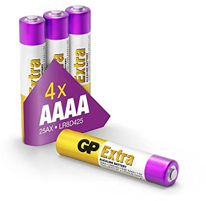 AAAA Batterien für Stylus Pen und Surface Pen | Ersatzbatterie für Eingabestifte, Presenter, Touchscreen Stifte | 4 Stück Batterien AAAA